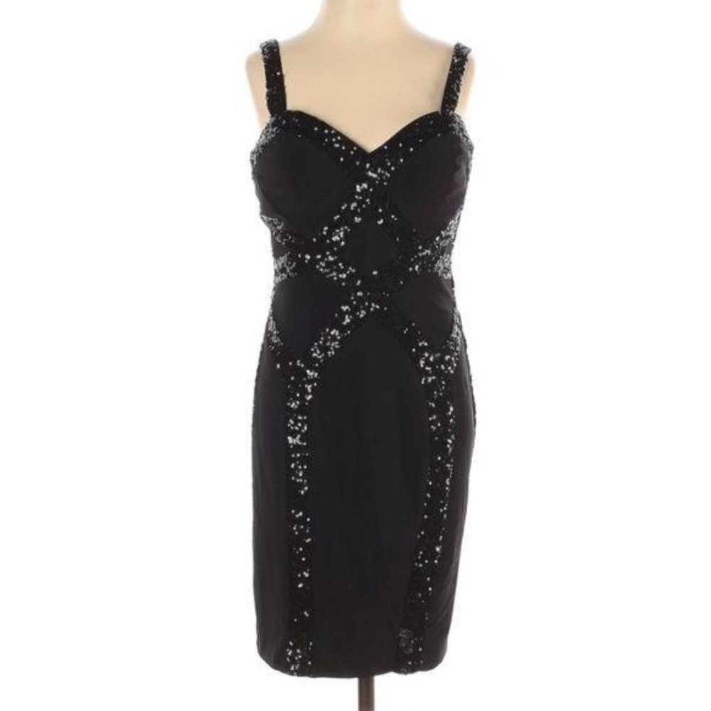 Faviana New York Sequin Cocktail Dress